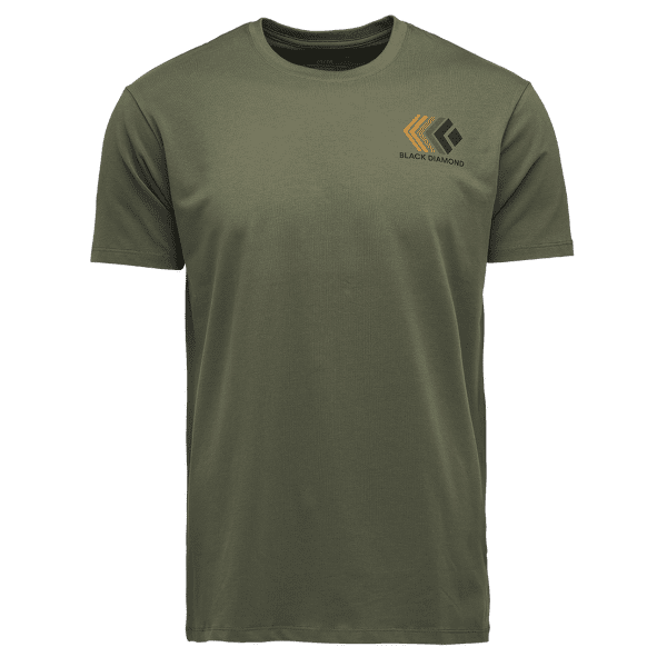 Tričko krátky rukáv Black Diamond Faded SS Tee Men Tundra