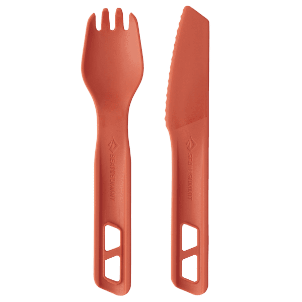Príbor Sea to Summit Passage Cutlery Set - [2 Piece] Spicy Orange