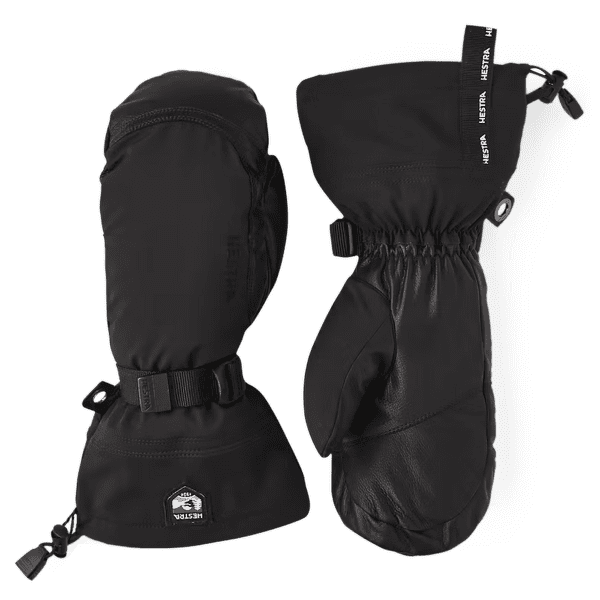 Rukavice Hestra Army Leather Extreme Mitt Svart/Svart