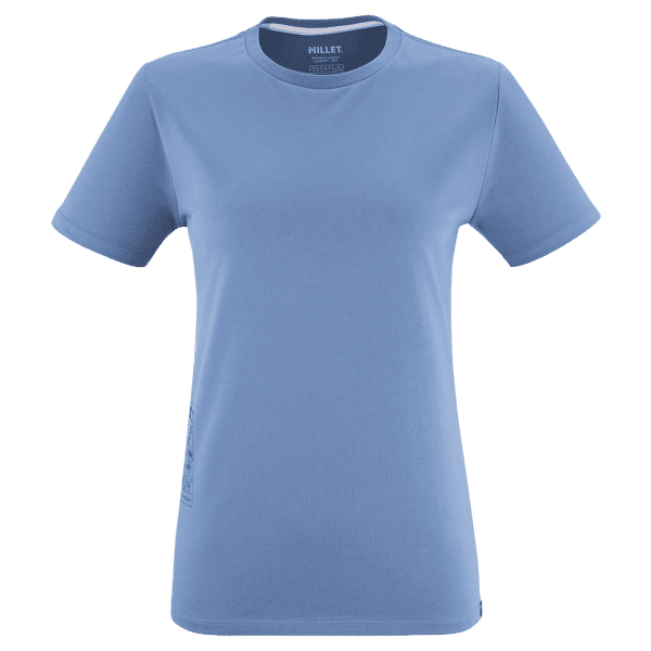 Tričko krátky rukáv Millet CHAMONIX FLOWER T-SHIRT SS WOMEN CORONET BLUE