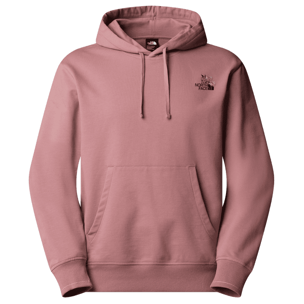 Mikina The North Face FLOWER DOME RELAXED HD SWEATSHIRT-GPH NOSTALGIA ROSE