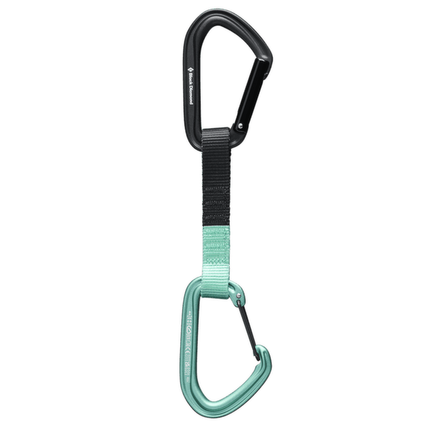 Expreska Komplet Black Diamond HOTFORGE HYBRID QUICKDRAW 12 Clear Green