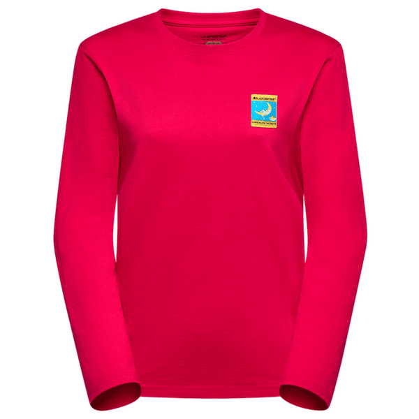 Tričko dlhý rukáv La Sportiva MOON CLIMB LONG SLEEVE WOMEN Azalea/Redwood