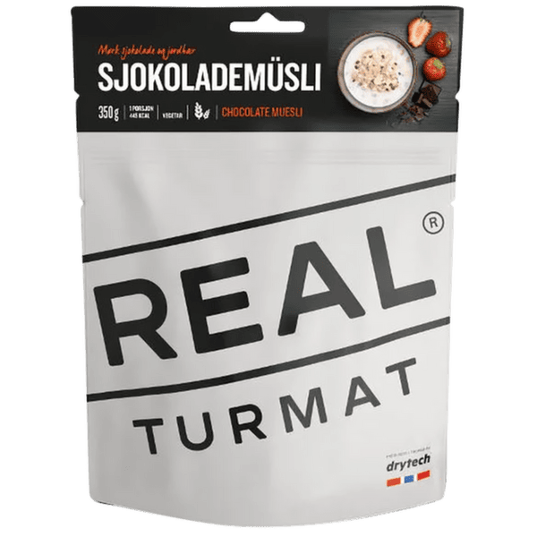 Strava Real Turmat Chocolate Müsli