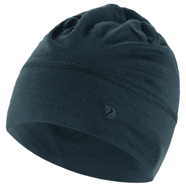 Čiapka Fjällräven Abisko Lite Wool Beanie Dark Navy