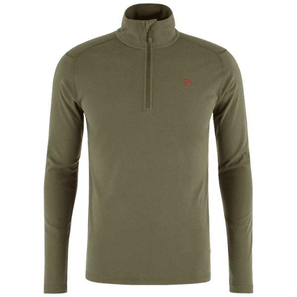 Pulóver (3/4 zapínanie) Fjällräven Pine Half Zip Men Laurel Green