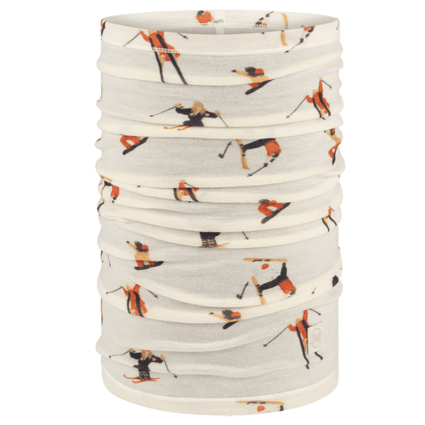 Šatka Buff MERINO LIGHTWEIGHT DIGITAL PRINTS TINSU ECRU