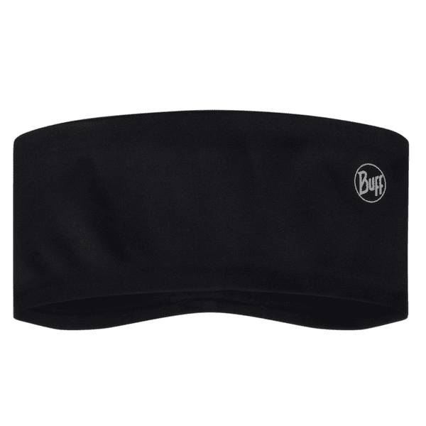 Čelenka Buff WINDPROOF HEADBAND SOLID BLACK