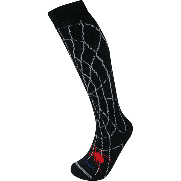 Podkolienky Lorpen Merino Ski Kids - SKS spidey black