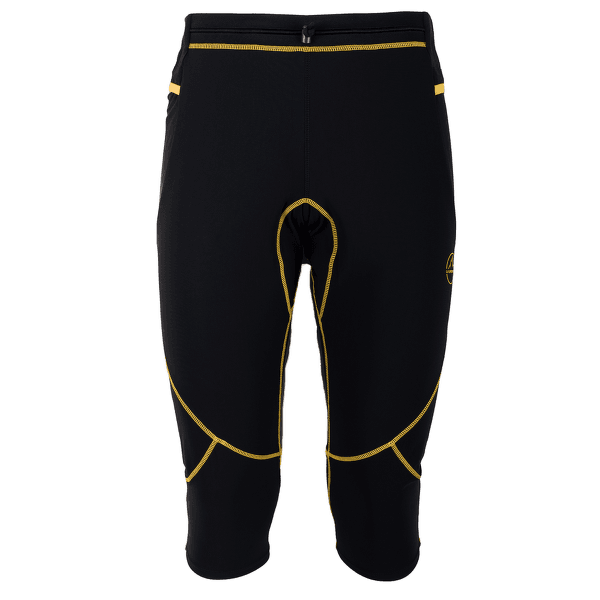 Legíny 3/4 La Sportiva Nucleus Tight 3/4 Men Black/Yellow
