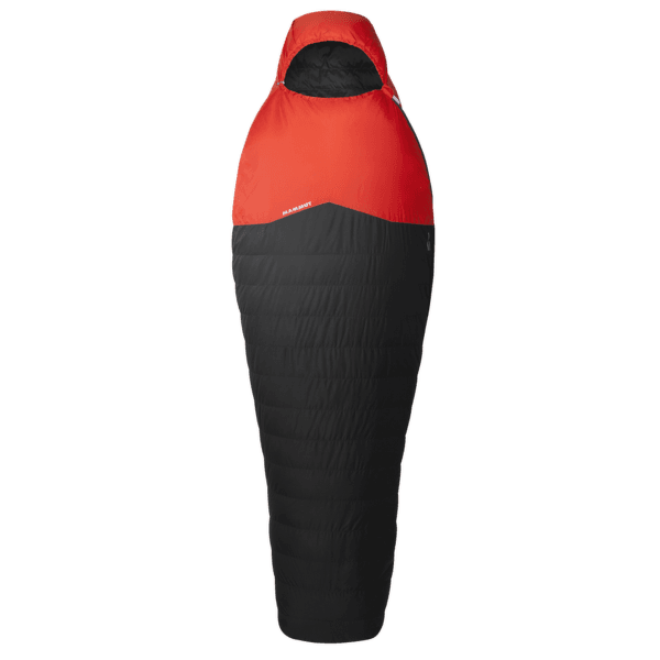 Spacák Mammut Nordic Down Spring 195 graphite/fire 0128
