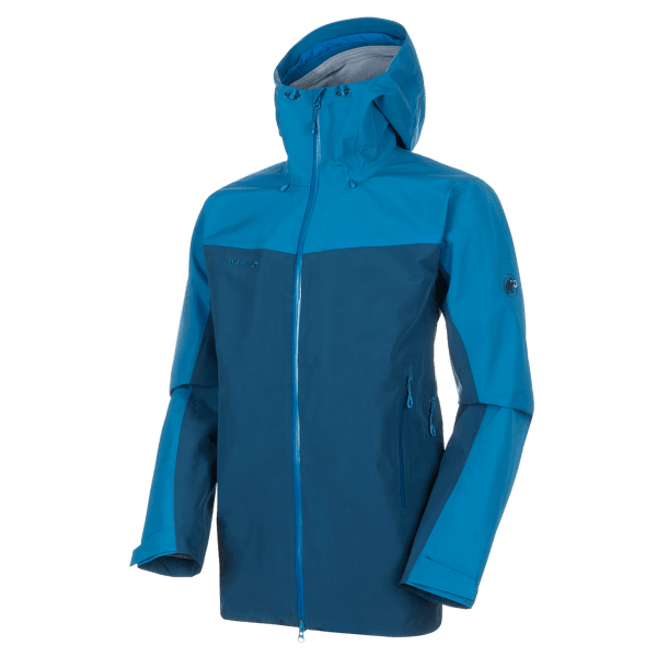 Bunda Mammut Crater HS Hooded Jacket Men wing teal-sapphire 50266
