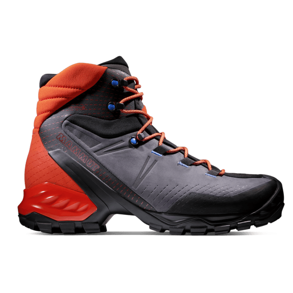 Topánky Mammut Trovat Tour High GTX® Men asphalt-hot red