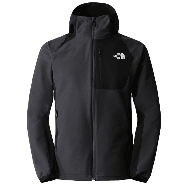 Bunda The North Face AO SOFTSHELL HOODIE Men ASPHALTGREY/TNFBLK/TNFBLK