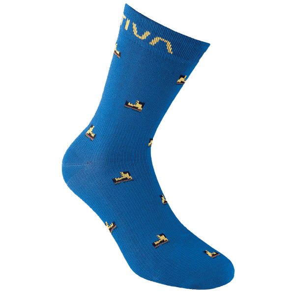 Ponožky La Sportiva OUTDOOR FUN SOCKS Electric Blue/Yellow