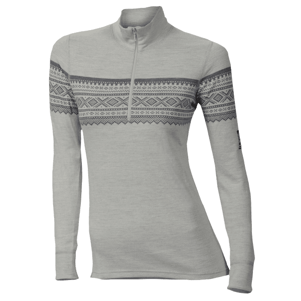 Tričko dlhý rukáv Aclima DesignWool MARIUS Mockneck Women Grafjell