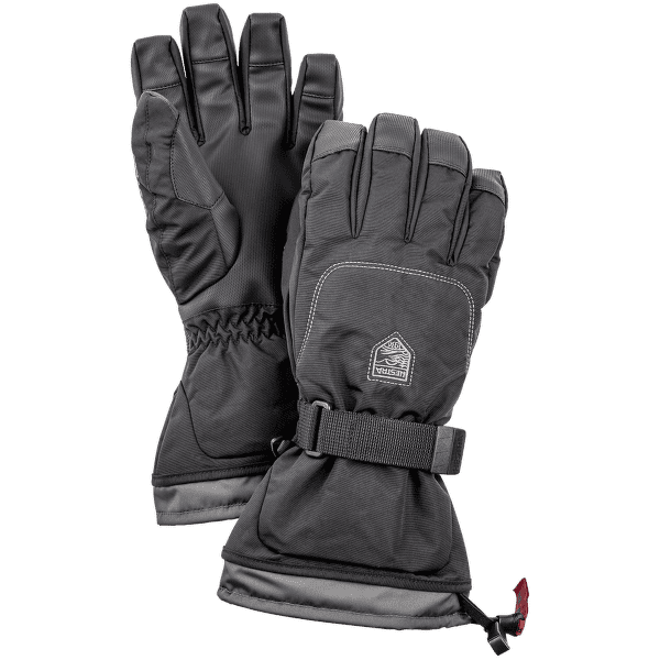 Rukavice Hestra Gauntlet Sr 5-finger Svart/Svart