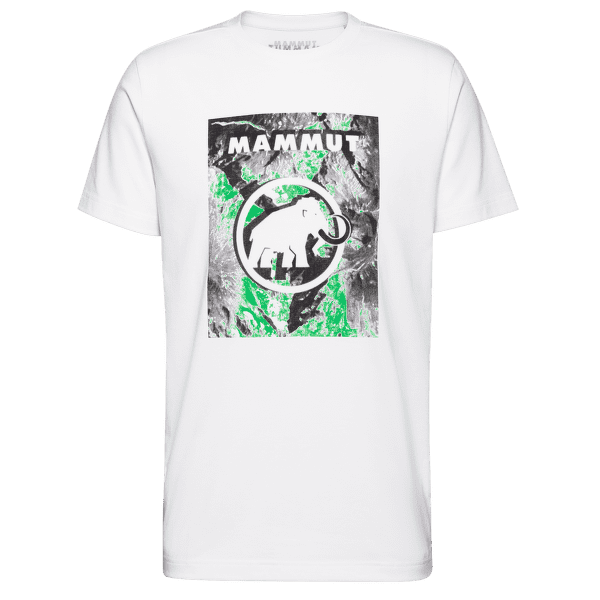 Tričko krátky rukáv Mammut Trovat T-Shirt Men Mammut white 0243