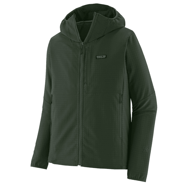Mikina Patagonia R1 TechFace Hoody Men Old Growth Green