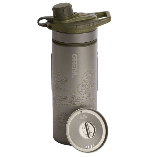 Filter Grayl GeoPress Purifier Titanium Bottle Olive Drab