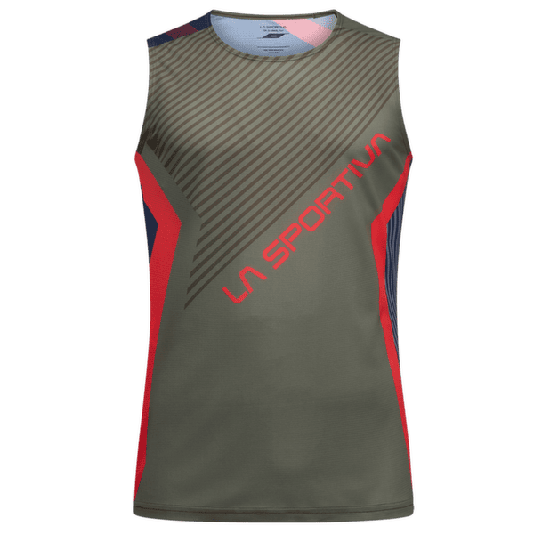 Tielko La Sportiva FLOW TANK Men Mountain Red/Cypress