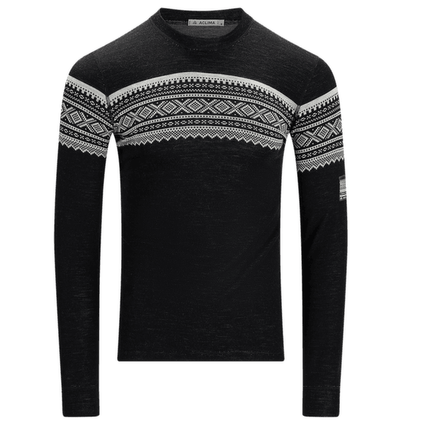 Tričko dlhý rukáv Aclima DesignWool MARIUS Crew Neck Men Ravnas