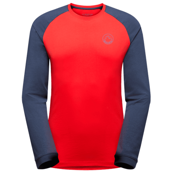 Tričko dlhý rukáv La Sportiva CIRCLE LOGO LONGSLEEVE Men Mountain Red/Night Sky