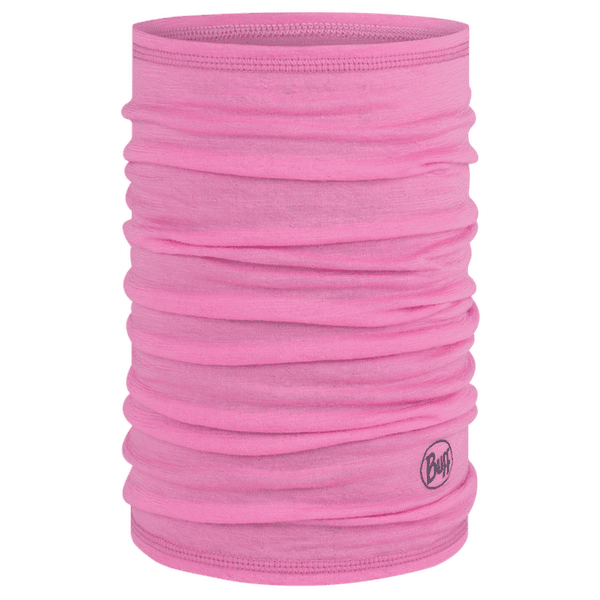 Šatka Buff Merino Lightweight SOLID FLUOR FUCHSIA