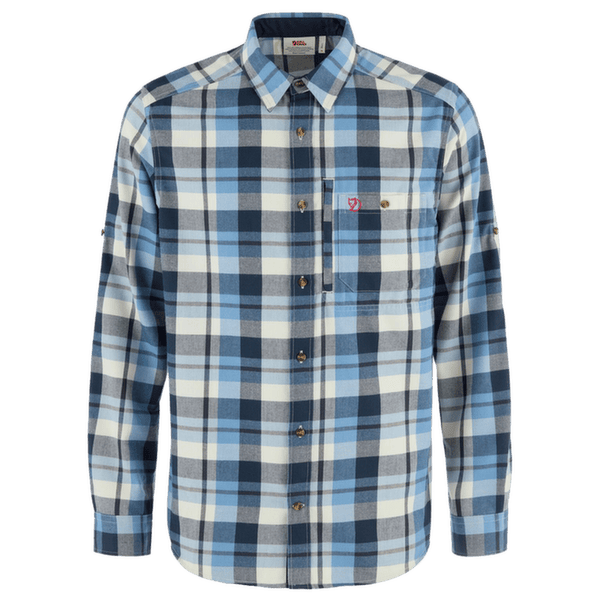 Košeľa dlhý rukáv Fjällräven Fjallglim Shirt Men Dawn Blue-Chalk White