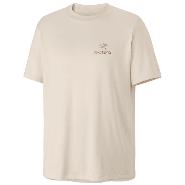 Tričko krátky rukáv Arcteryx Kragg SL Cotton Bird Word SS Men Sea Salt / Mongoose