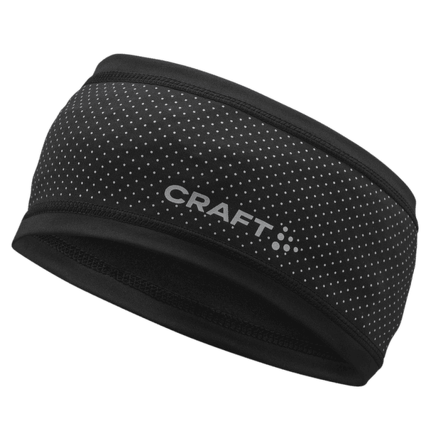 Čelenka Craft Lumen Fleece Headband 2 999000 Black