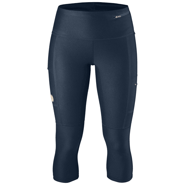 Legíny 3/4 Fjällräven Abisko Trekking Tights 3/4 Women Navy