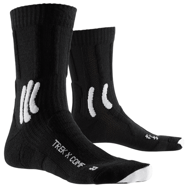 Ponožky X-Bionic Trek X Comf Socks Opal Black/Arctic White