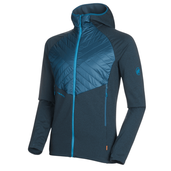 Mikina Mammut Aconcagua Light Hybrid ML Hooded Jacket Men wing teal 50227