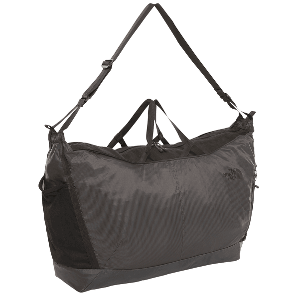 Taška The North Face FLYWEIGHT DUFFEL MN8 ASPHALT GREY/TNF BLACK