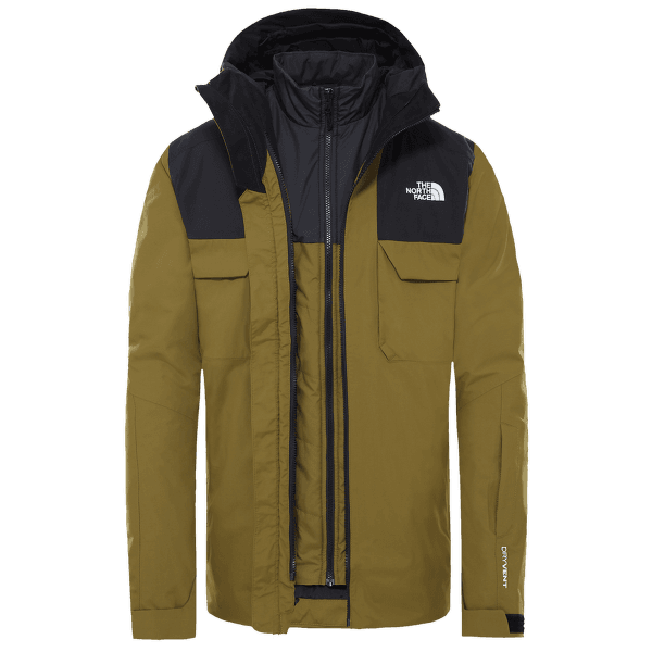 Bunda The North Face Fourbarrel Triclimate Jacket Men FIR GREEN/TNF BLACK