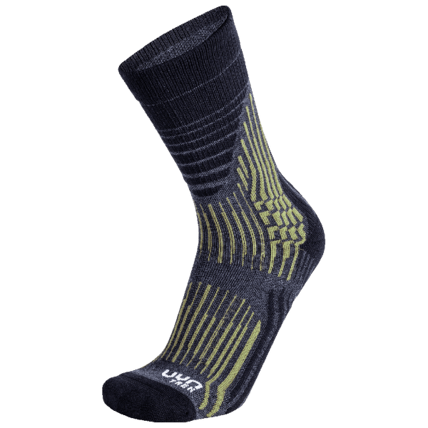 Ponožky UYN Trekking Wave Socks Men Grey Rock/Sage Green