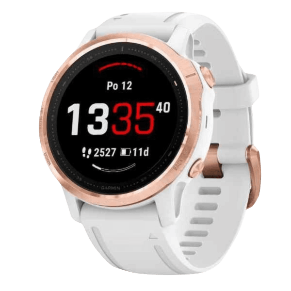 Hodinky Garmin Fenix 6S pro rose gold w/white