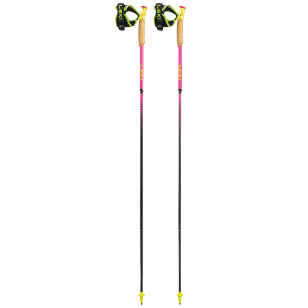 Palice Leki Ultratrail FX.One Superlite neonpink-neonyellow-naturalcarbon