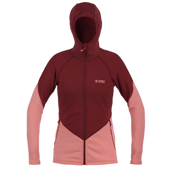 Mikina Direct Alpine Sakura Tech Lady palisander/coral