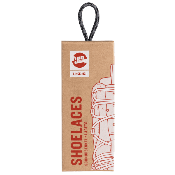 Šnúrky Hanwag Shoe Lace Hanwag grey/black