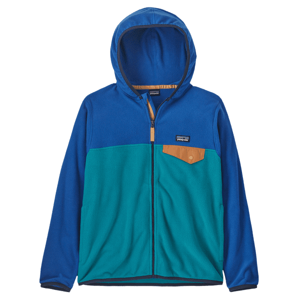 Mikina Patagonia Micro D Snap-T Jacket Boys Belay Blue