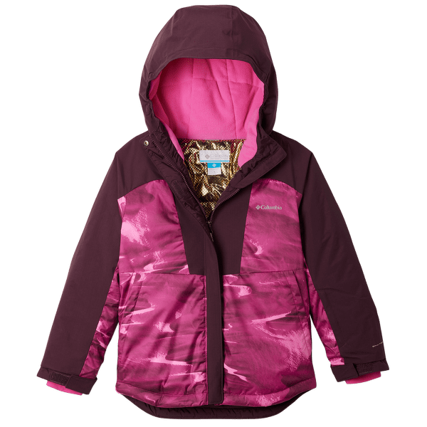 Bunda Columbia Mighty Mogul™ III Printed Jacket Pink Ice Windblown, Moonvista 695