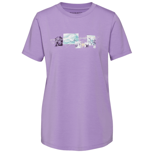 Tričko krátky rukáv Mammut Mountain T-Shirt Women 3308m 6434 lavandin