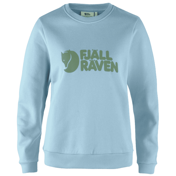 Mikina Fjällräven Fjällräven Logo Sweater Women Breeze Blue-Patina Green