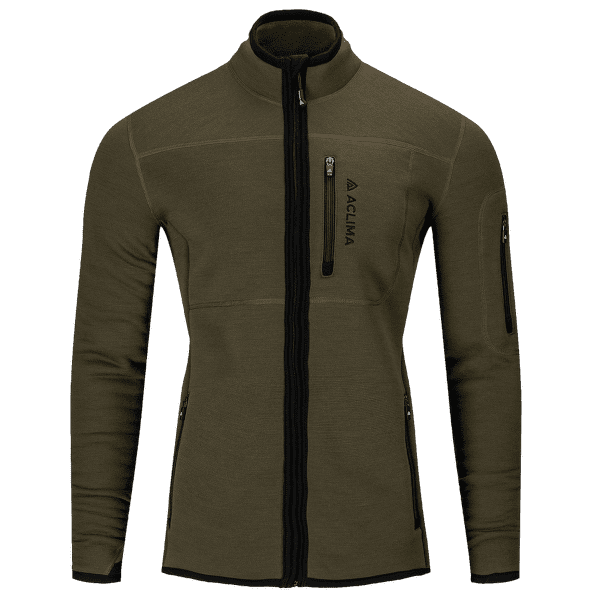 Mikina Aclima FleeceWool v.2 Jacket Men Tarmac
