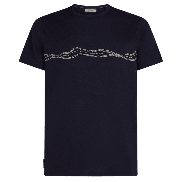 Tričko krátky rukáv Icebreaker Merino 150 Tech Lite SS Tee Mountain Pulse Men Midnight Navy