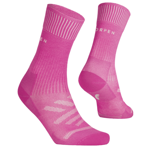 Ponožky Lorpen Made Run Crew 5833 FUCHSIA PINK