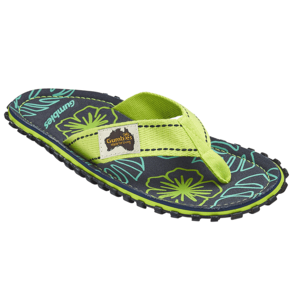 Žabky Gumbies Gumbies Lime Hibiscus Lime Hibiscus