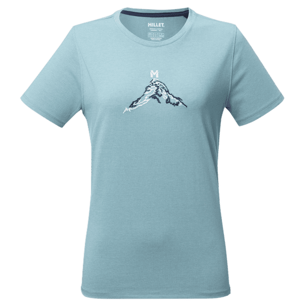 Tričko krátky rukáv Millet Cimai Climb TS SS Women F0064 AQUATIC